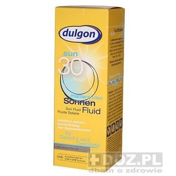 Dulgon, fluid do opalania twarzy i dekoltu, SPF 30, 50 ml