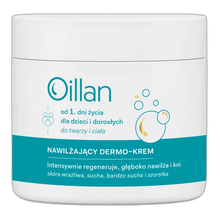 Oillan, nawilżający dermo-krem, 500 ml