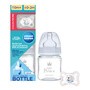 Canpol Babies, zestaw startowy butelka 120 ml + smoczek mini boy