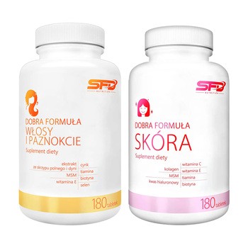 Zestaw SFD Dobra Formuła Skóra + Dobra Formuła Włosy i paznokcie