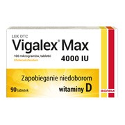 Vigalex Max, 4000 IU, tabletki, 90 szt.