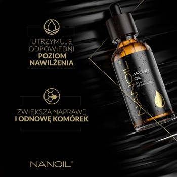 Nanoil, olejek do pielęgnacji, Arganowy, 50 ml