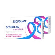 alt Zestaw 2x Scopolan compositum, 10 mg+250 mg, tabletki powlekane, 10 szt.
