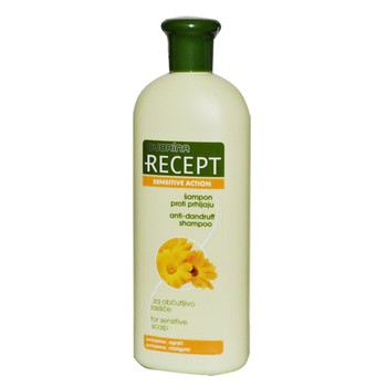 Subrina Recept Sensitive Action, szampon przeciwłupieżowy do wrażliwej skóry głowy, 400 ml