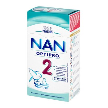Mleko Nan Optipro 2 (Pro 2), proszek, powyżej 6 miesiąca, 350 g