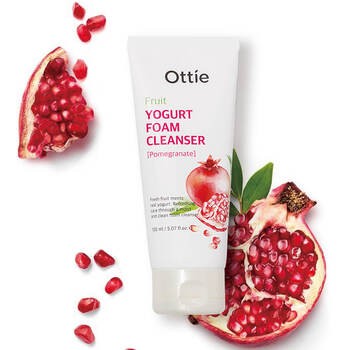 Ottie Fruit Yogurt, pianka do twarzy, pomegranate, 150 ml