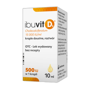 Ibuvit D3, 15000 IU/ml, krople doustne, 10 ml