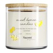 Nacomi Fragrances, sweet lemon candies, świeca sojowa, 450 g