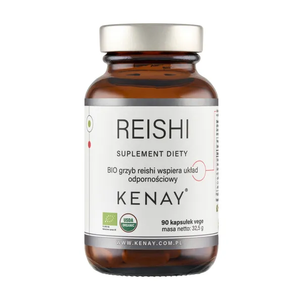 Reishi 900 mg 90 kapsułek [Kenay] - Kenay