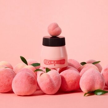 Kwailnara Peach Milk, nawilżający balsam do ust, brzoskwinia, 10 ml
