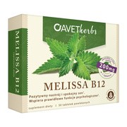 alt Avet Herbs, Melissa B12, tabletki powlekane, 30 szt.