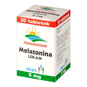 Melatonina 5 mg 30 tabletek [LEK-AM]