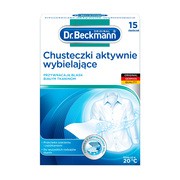 Dr. Beckmann, chusteczki aktywnie wybielające, 15 szt.