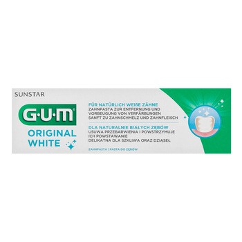 Gum Original White, pasta do zębów, 75 ml