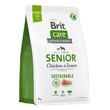 Brit Care Dog Sustainable Senior, sucha karma dla starszych psów wszystkich ras, kurczak i owady, 3 kg