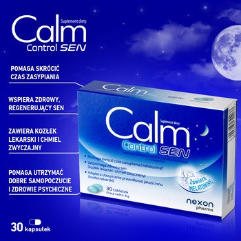 Nexon Pharma Calm Control Sen, tabletki, 30 szt.