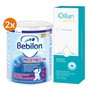 Zestaw, Bebilon Prosyneo HA 3, Junior, odżywcza formuła na bazie mleka po 1. roku życia, 2 x 400 g + Oillan Derm+, emulsja do kąpieli, 200 ml