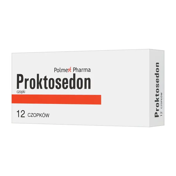 Proktosedon czopki doodbytnicze 12 szt. [Proktosedon] - Proktosedon