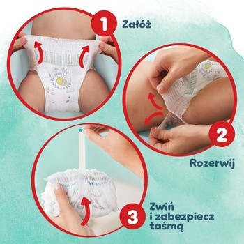 Pampers Harmonie 3, (6-10 kg), pieluszki jednorazowe, 28 szt.