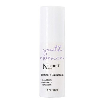 Nacomi Next LVL Retinol+Bakuchiol, przeciwzmarszczkowe serum pod oczy, 15 ml