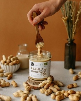 Diet-Food, Bio Krem z Orzechów Arachidowych Crunchy, 300 g