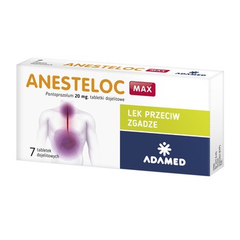 Anesteloc Max, 20 mg, tabletki dojelitowe, 7 szt.