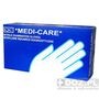 Rękawice Medi-Care, nitrylowe, bez pudru, niebieskie, rozmiar S, 100szt