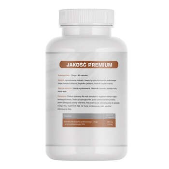 Medfuture Chaga, ekstrakt 500 mg, kapsułki, 60 szt.