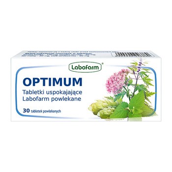 Optimum Tabletki uspokajające Labofarm, tabletki powlekane, 30 szt.