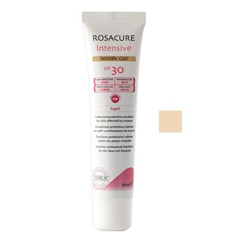 Synchroline Rosacure Intensive Teintee Clair, krem koloryzujący do twarzy z filtrem ochronnym SPF 30, 30 ml