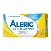 Aleric Deslo Active, 5 mg, tabletki ulegające rozpadowi w jamie ustnej, 10 szt.