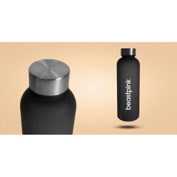 GymBeam BeastPink, butelka Thirst Trap Shadow 500 ml, 1 szt.