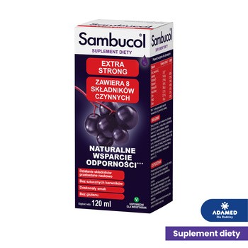 Sambucol Extra Strong, płyn, 120 ml
