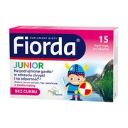 Fiorda Junior, pastylki do ssania, smak malinowy, 15 szt. https://azcdn.doz.pl/image/d/product/456c7476-scale-180x180.png