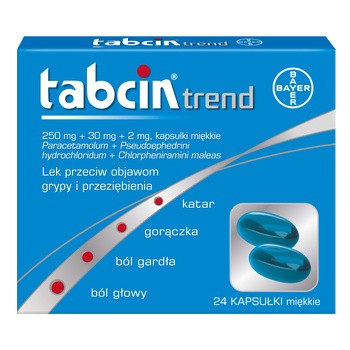 Tabcin Trend, kapsułki miękkie, 24 szt.