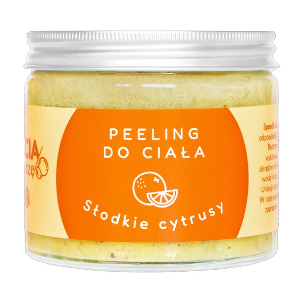 Bracia Mydlarze Bracia Mydlarze, peeling do ciała, Słodkie Cytrusy, 250 ml — Składniki i ocena