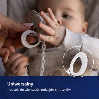 Canpol Lovi, łańcuszek do smoczka Harmony, 1 szt.