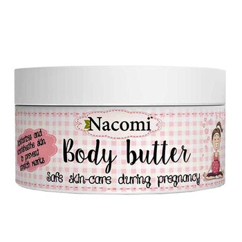 Nacomi, intensywne pielęgnujące masło do pielęgnacji ciała, dla kobiet w ciąży, 100 ml