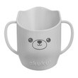Akuku, kubek, do nauki picia 150 ml, szary, 1 szt.