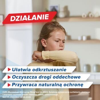 Mucosolvan Mini, 15 mg/5 ml, syrop, 100 ml