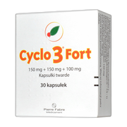Cyclo 3 Fort, 150 mg+150 mg+100 mg, kapsułki twarde, 30 szt.