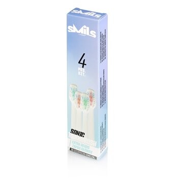 Vitammy, Końcówki do szczoteczki sonicznej Smils light mix, 4 szt.
