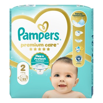 Pampers Premium Care 2, pieluszki 4 - 8 kg, 23 szt.