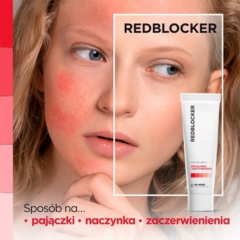 RedBlocker, krem do skóry wrażliwej i naczynkowej, na dzień, 50 ml