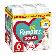 Pampers Pants 6 (15+ kg), pieluchomajtki jednorazowe, 132 szt.