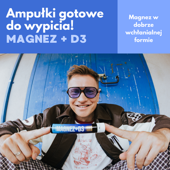 Triggy VitaminShot Magnez + D3, płyn w ampułce, smak poziomkowy, 25 ml, 1 szt.