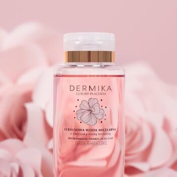 Dermika Luxury Placenta, luksusowa woda micelarna, 400 ml