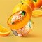 Farmona Tutti Frutti, masło do ciała, pomarańczowe ujędrnienie, 200 ml