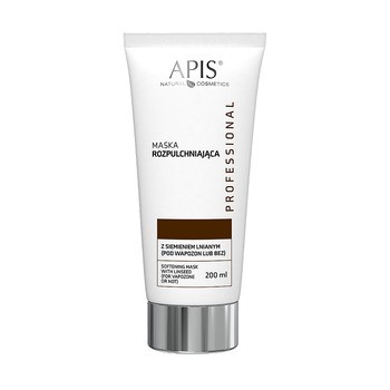 Apis Professional, maska rozpulchniająca z siemieniem lnianym, 200 ml