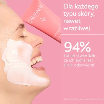 Caudalie VinoHydra, kremowa maska nawilżająca, 75 ml